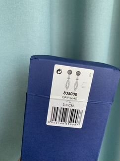 Серьги swarovski оригинал