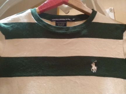 Футболка на фигуру Ralph Lauren sport. размер xs