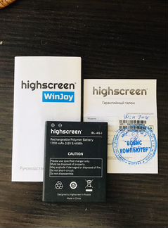 Highscreen Winjoy,BL-4G-l,Аккумулятор для телефона
