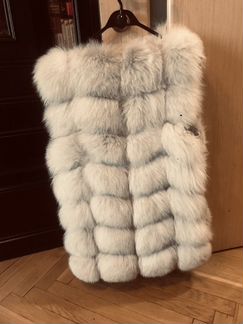 Жилет из песца