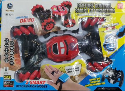 Машинка перевертыш 2 Smart Deformation Mobes
