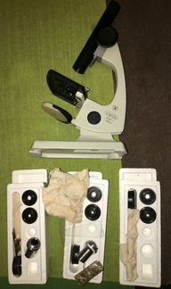 Школьный микроскоп СССР и запчасти к нему