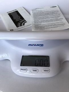 Детские весы Miniland Scaly up