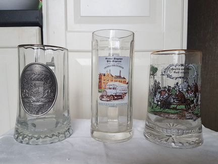 3 пивные кружки