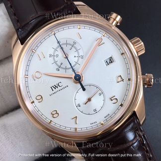 Часы IWC Portugieser Chrono Classic 42mm RG IW3903