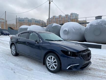 Mazda 6 2.0 AT, 2017, битый, 85 932 км