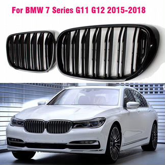 Ноздри решётки радиатора BMW G11 G12 чёрные
