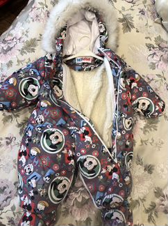 Зимний комбинезон-трансформер Микки