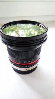 Sаmyang 12 mm F2.0 Panasonic + полярик