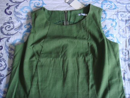 Платье лён новое 50 размер