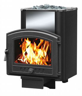 Чугунная печь везувий Сенсация 16 Антрацит (224)