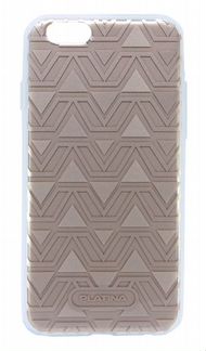 Чехол-накладка для iPhone 66S (4.7) platina TPU+PC Вершины золото