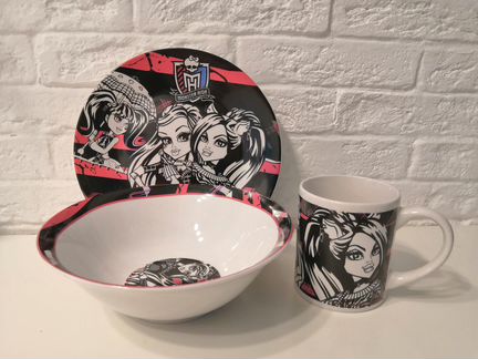 Набор посуды Monster High