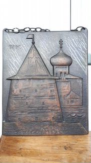 Панно и сувенирный ключ города Псков времён СССР