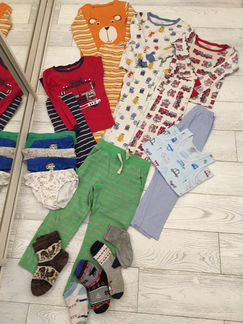 Пижамы, трусы, носки. 110-122