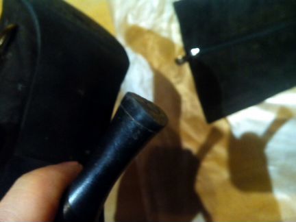 Женские полусапожки на шпильке