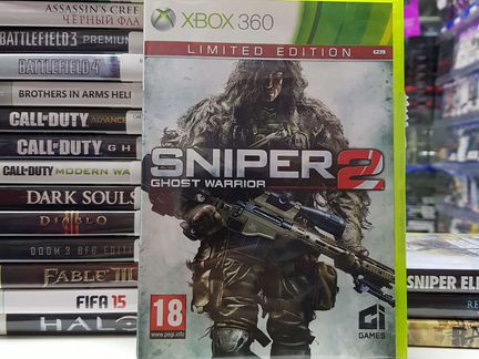 Xbox360 Sniper Ghost Warrior 2 б.у русская версия