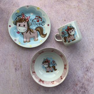 Набор детской посуды