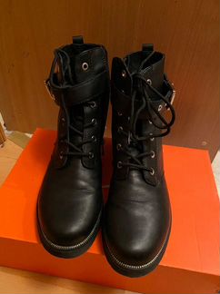 Женские черные ботинки, 40 размер