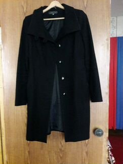 Пальто черное (осень/весна)