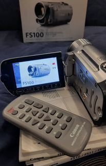 Видеокамера Canon FS100