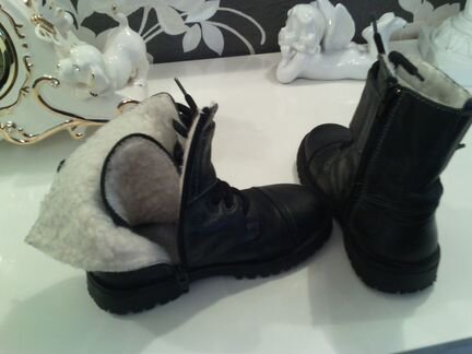 Ботинки okeep нат кожа