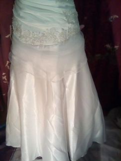 Платье свадебное 44 р.и свадебная корзина