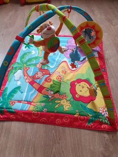 Развивающий коврик tiny love остров поющей обезьян