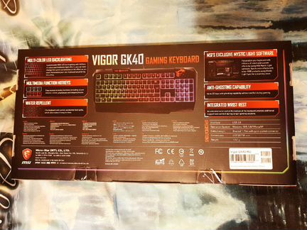 Клавиатура MSI Vigor GK40