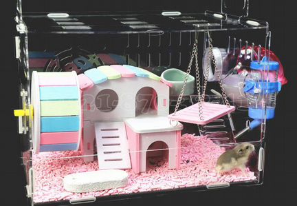Клетка для хомяка 1 этаж