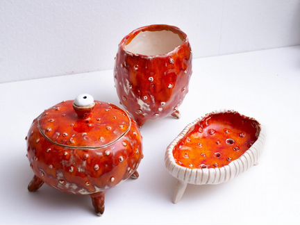 Мыльница и стакан для ванной
