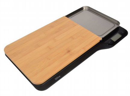 Весы кухонные с доской