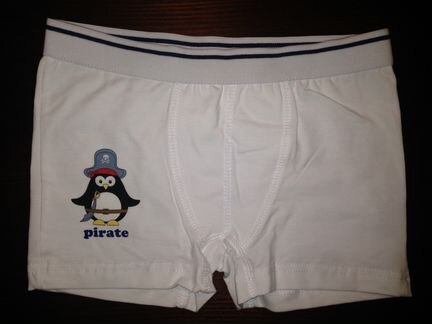 Трусы для мальчика 122р, новые