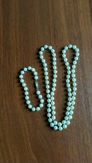 Ожерелье, бусы и браслеты