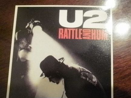 Винтаж открытка U2 