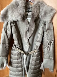 Пуховик-пальто новый 46 р