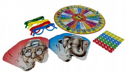 «Mask and ask» настольная игра на английском