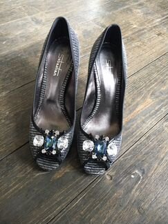 Туфли лодочки вечерние Sebastian Италия