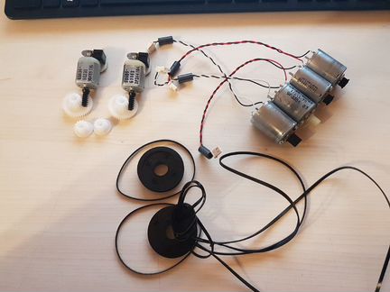 Моторы электрические 9В коллекторные