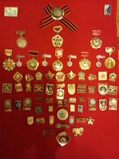 Значки с 9 мая и Страхование