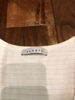 Платье Sandro молочного цвета оригинал