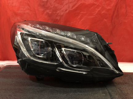 Фара Mercedes C205 2 линзы дорест
