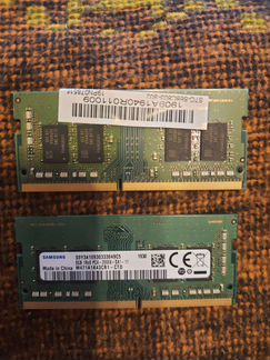 Оперативная память ddr4 8gb samsung