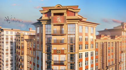 2-к квартира, 56.7 м², 19/22 эт.