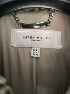 Шуба леопардовая Karen Miller