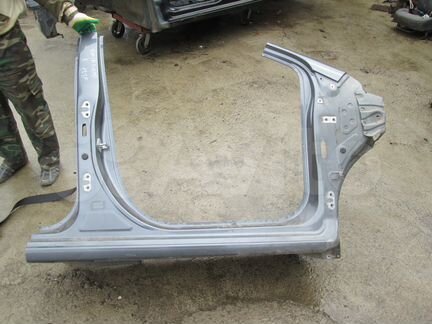Порог правый chevrolet aveo t300