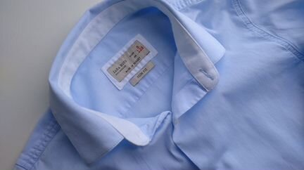 Рубашки под синюю форму 7-8 л Zara,Massimo