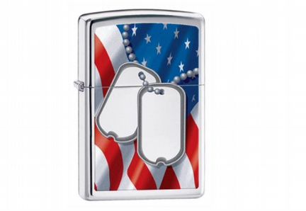 Зажигалка Zippo 28291 Flag Оригинал Новая