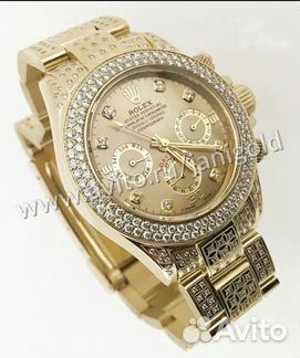 Золотые мужские часы