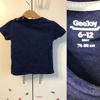 Футболка детская 74 80 86